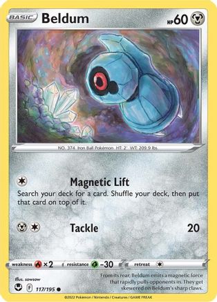 Beldum 117/195 SWSH12 Silver Tempest - Common