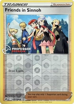 Friends in Sinnoh 131/159 - Reverse Holofoil Professor Program Promos - Uncommon