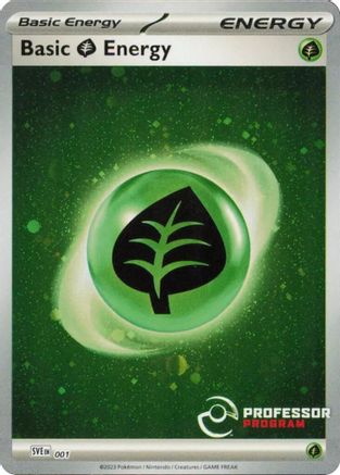 Grass Energy (2023) 001 - Holofoil Professor Program Promos - Promo