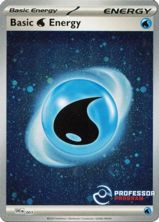 Water Energy (2023) 003 - Holofoil Professor Program Promos - Promo