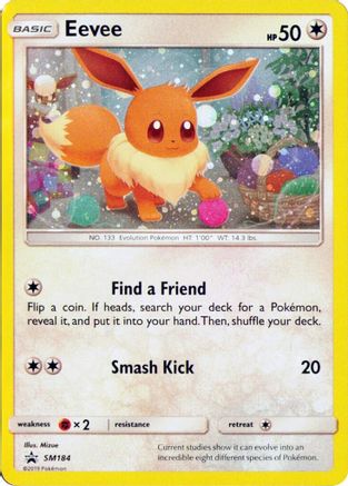 Eevee SM184 - Holofoil SM Promos - Promo