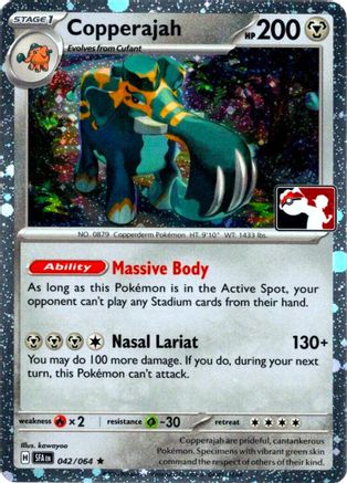 Copperajah 042/064 - Holofoil Prize Pack Series Cards - Rare