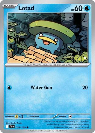 Lotad 035/159 SV09 Journey Together - Common