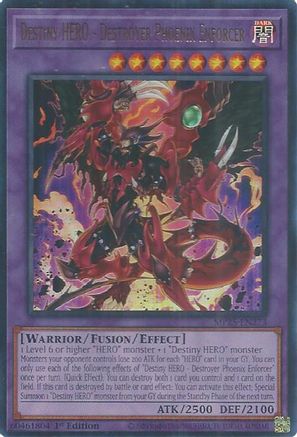 Destiny HERO - Destroyer Phoenix Enforcer (MP25-EN273) - 2025 Mega-Pack 1st Edition