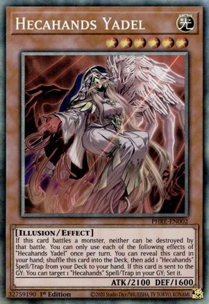 Hecahands Yadel (Starlight Rare) (PHRE-EN002) - Phantom Revenge 1st Edition