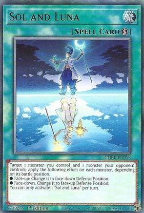 Sol and Luna (PHRE-EN053) - Phantom Revenge 1st Edition