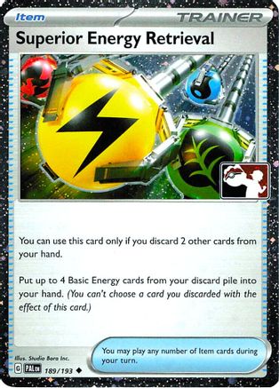 Superior Energy Retrieval 189/193 - Holofoil Prize Pack Series Cards - Uncommon