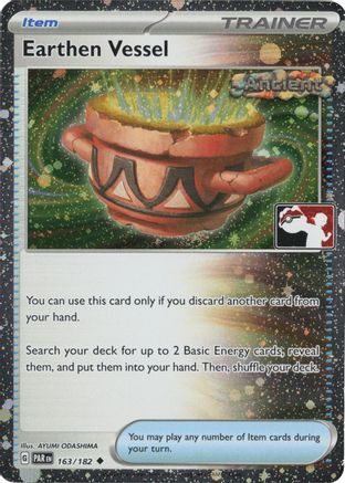 Earthen Vessel 163/182 - Holofoil Prize Pack Series Cards - Uncommon