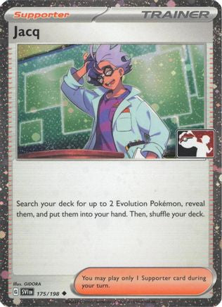 Jacq 175/198 - Holofoil Prize Pack Series Cards - Uncommon