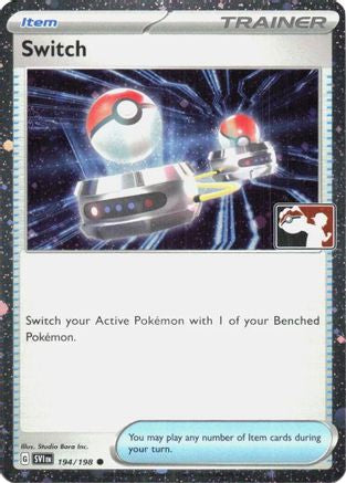 Switch 194/198 - Holofoil Prize Pack Series Cards - Common