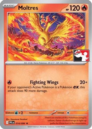 Moltres 014/094 Prize Pack Series Cards - Rare