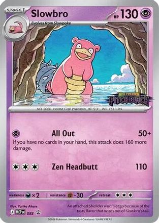 Slowbro 083 - Holofoil ME Mega Evolution Promo - Promo