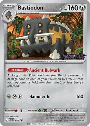 Bastiodon 085 - Holofoil ME Mega Evolution Promo - Promo