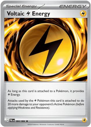 Voltaic Lightning Energy 084/084 Deck Exclusives - Rare
