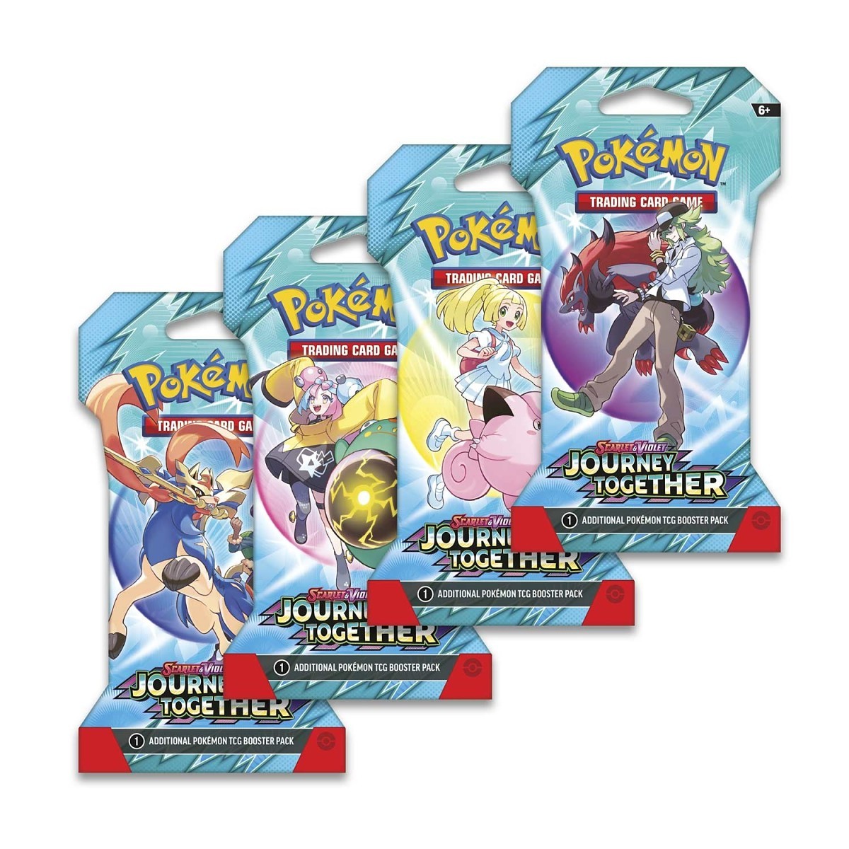 Pokemon - Scarlet and Violet - Journey Together - Sleeved Booster Pack