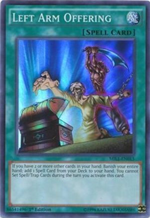 Left Arm Offering [MIL1-EN015] Super Rare