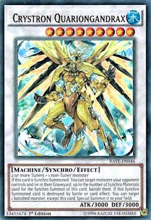 Crystron Quariongandrax [RATE-EN046] Ultra Rare