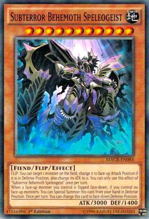 Subterror Behemoth Speleogeist [MACR-EN084] Common