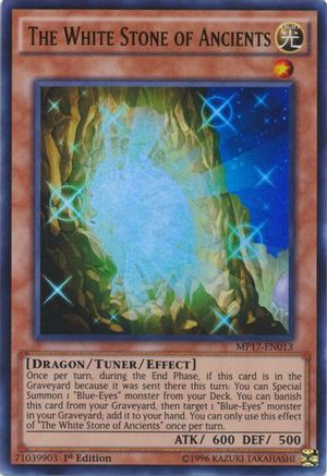 The White Stone of Ancients [MP17-EN013] Ultra Rare
