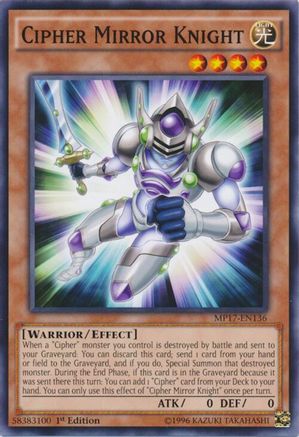 Cipher Mirror Knight [MP17-EN136] Common