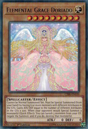 Elemental Grace Doriado [CIBR-EN039] Rare