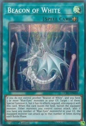 Beacon of White [LCKC-EN035] Secret Rare