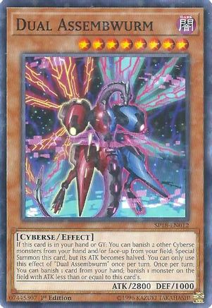 Dual Assembwurm [SP18-EN012] Starfoil Rare