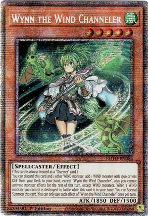 Wynn the Wind Channeler [ROTD-EN086] Starlight Rare
