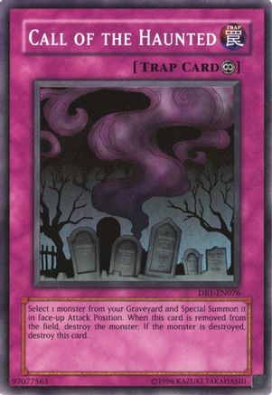 Call Of The Haunted [DB1-EN076] Super Rare