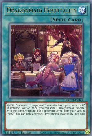 Dragonmaid Hospitality [MGED-EN149] Rare