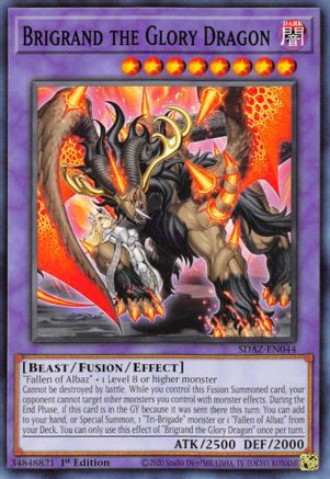 Brigrand the Glory Dragon [SDAZ-EN044] Common