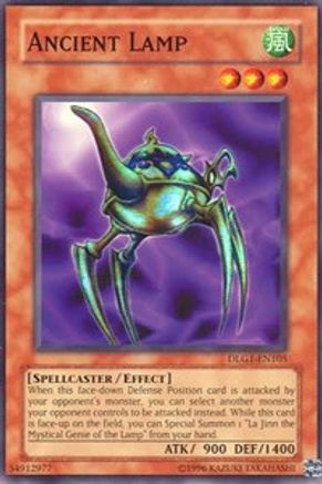 Ancient Lamp [DLG1-EN105] Super Rare