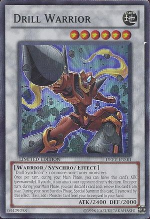 Drill Warrior [DREV-ENSE1] Super Rare