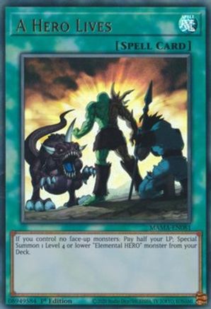A Hero Lives [MAMA-EN081] Ultra Rare