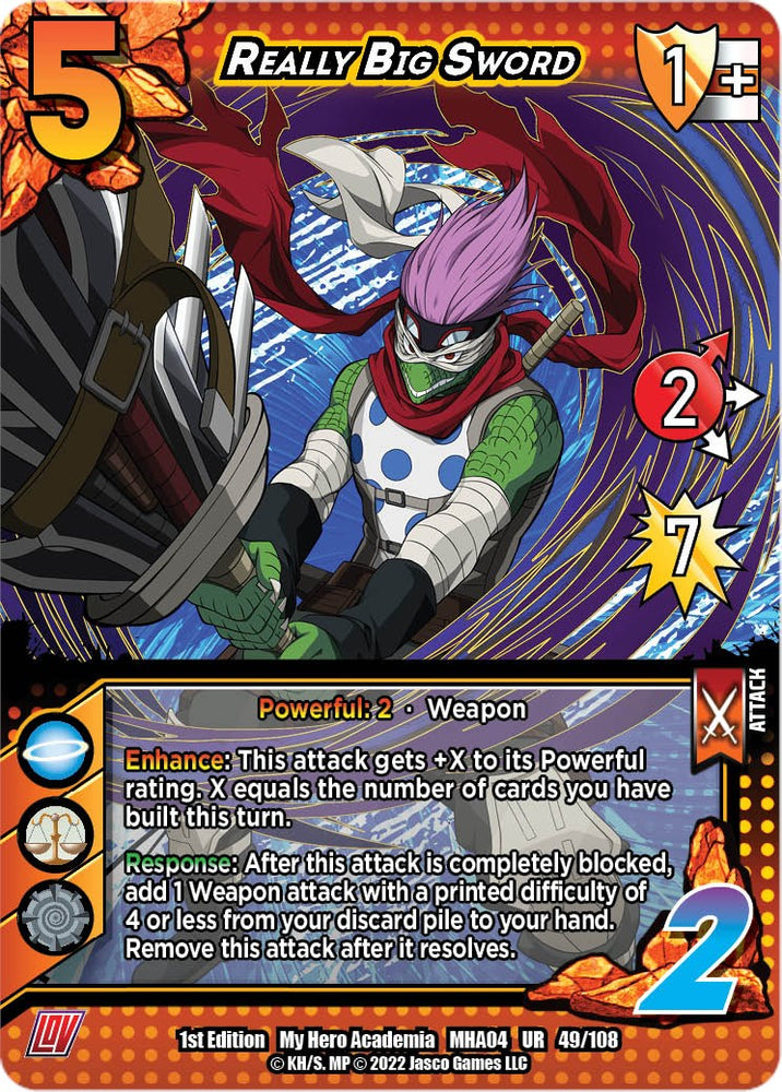 Really Big Sword [League of Villains Unlimited]