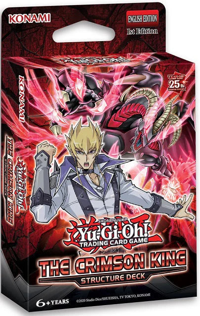 YUGIOH - STRUCTURE DECK: THE CRIMSON KING - 1ST EDITION