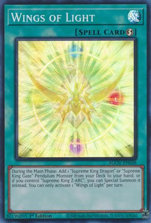 Wings of Light [AGOV-EN048] Super Rare