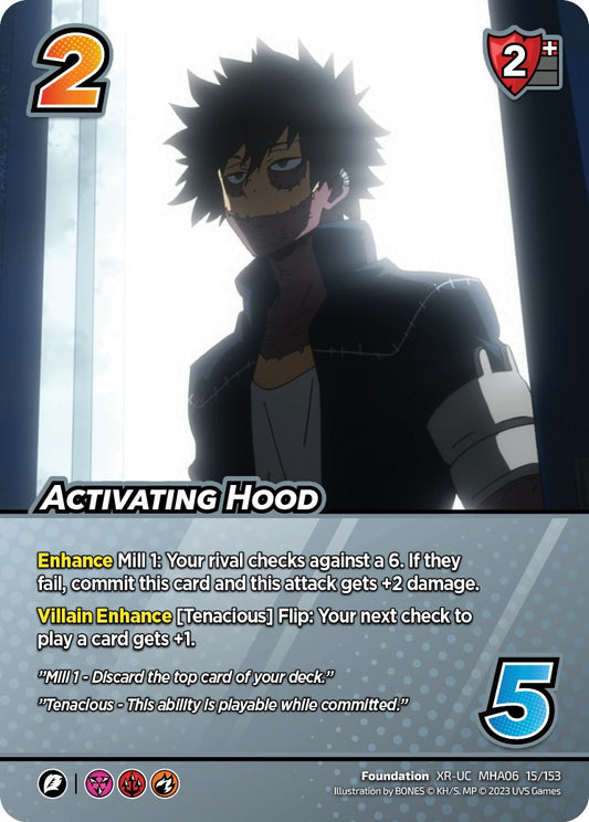 Activating Hood (XR) [Jet Burn]