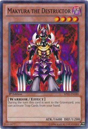 Makyura the Destructor [BP01-EN180] Common