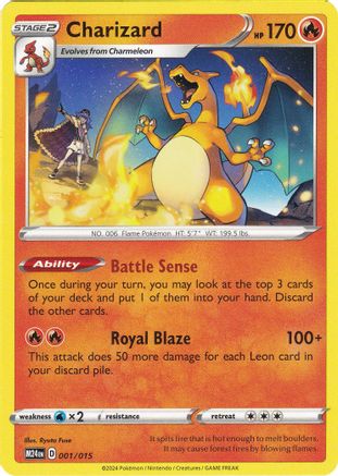 Charizard 001  McDonalds Promos 2024 - Promo