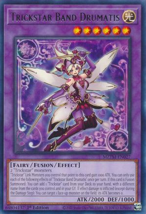 Trickstar Band Drumatis [MZTM-EN027] Rare