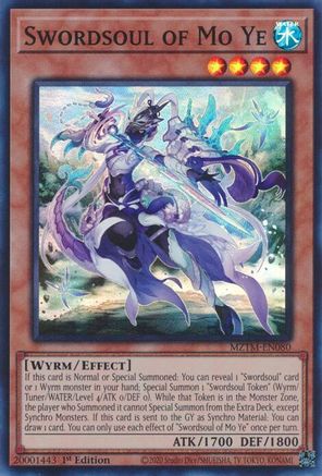 Swordsoul of Mo Ye [MZTM-EN080] Super Rare