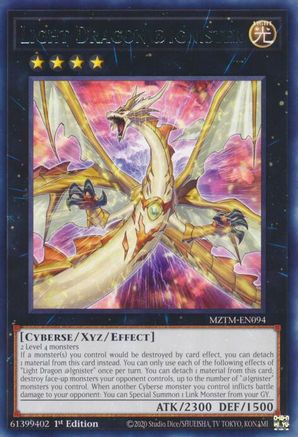 Light Dragon @Ignister [MZTM-EN094] Rare