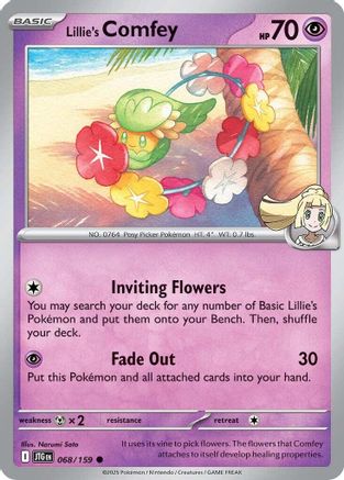 Lillie's Comfey 068/159  SV09 Journey Together - Common
