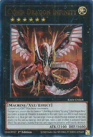 Cyber Dragon Infinity [RA04-EN068] Ultra Rare