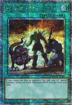 A Hero Lives [RA04-EN087] Quarter Century Secret Rare