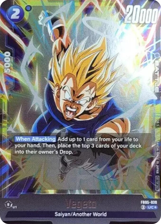 Vegeta (Tournament Pack 06) [Fusion World Tournament Cards]