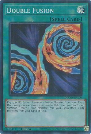 Double Fusion (DOOD-EN100) - Doom of Dimensions 1st Edition
