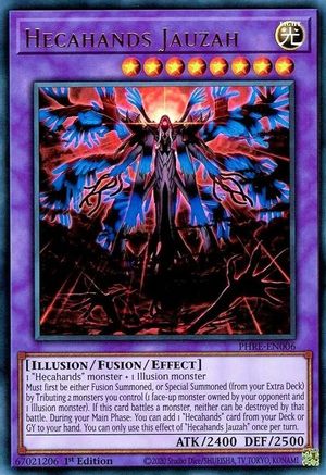 Hecahands Jauzah (PHRE-EN006) - Phantom Revenge 1st Edition