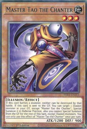 Master Tao the Chanter (PHRE-EN012) - Phantom Revenge 1st Edition